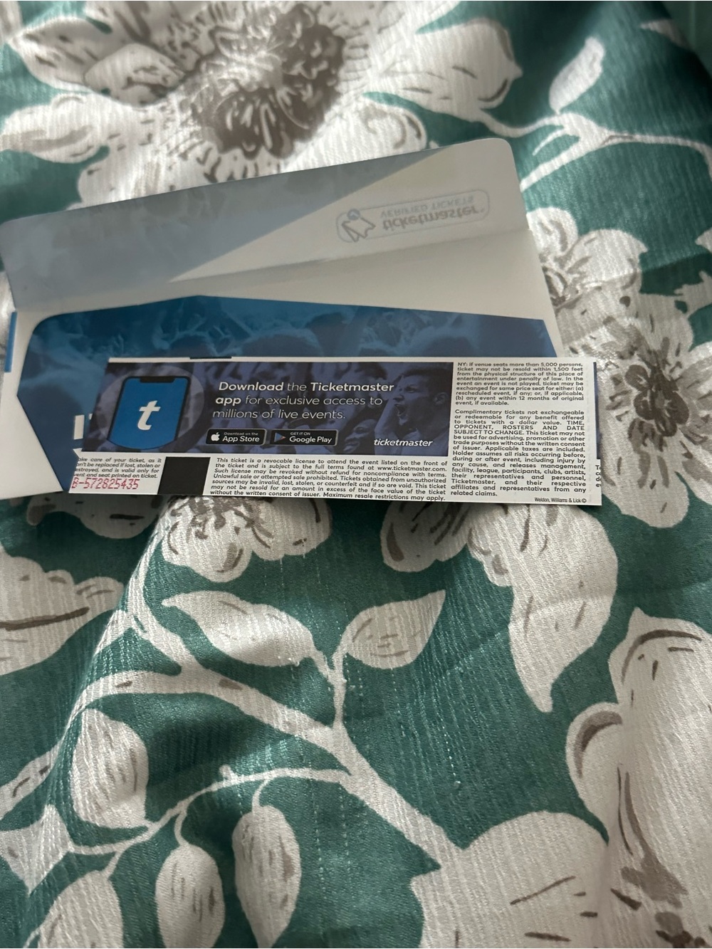 Concert Ticket - Picture 4 of 5